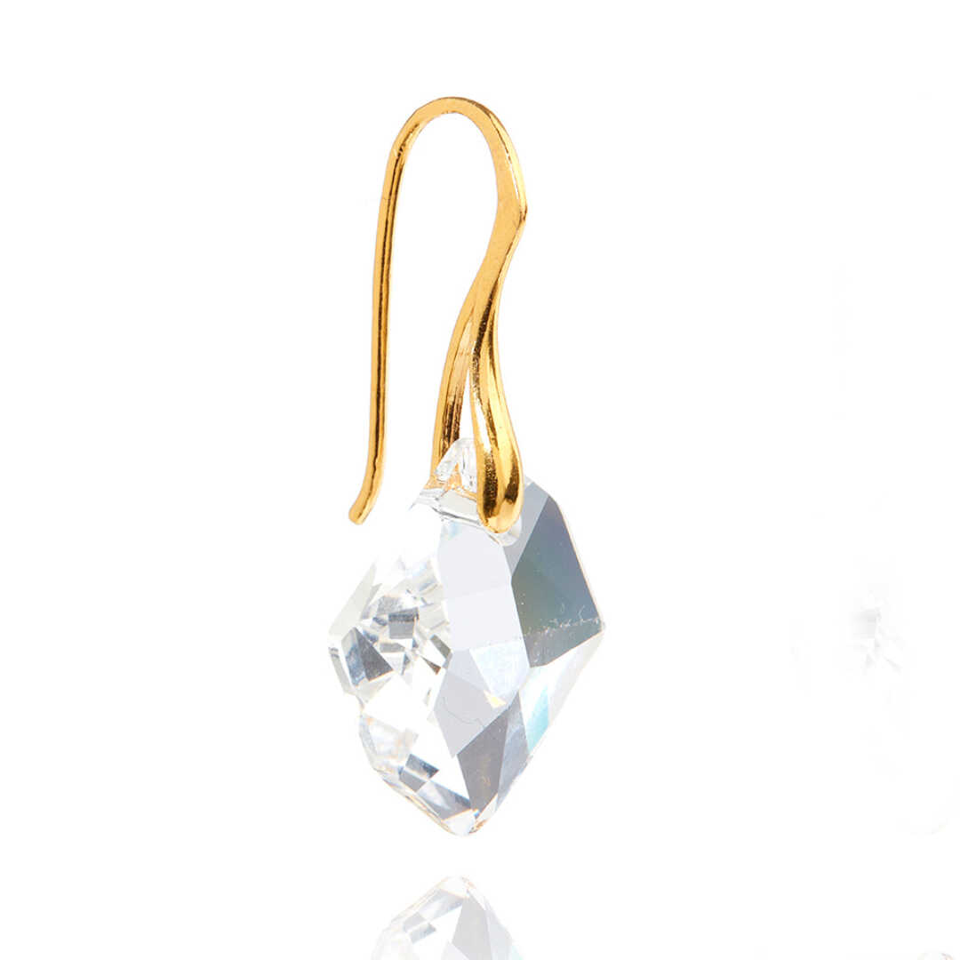Arctic ørering Crystal Guld