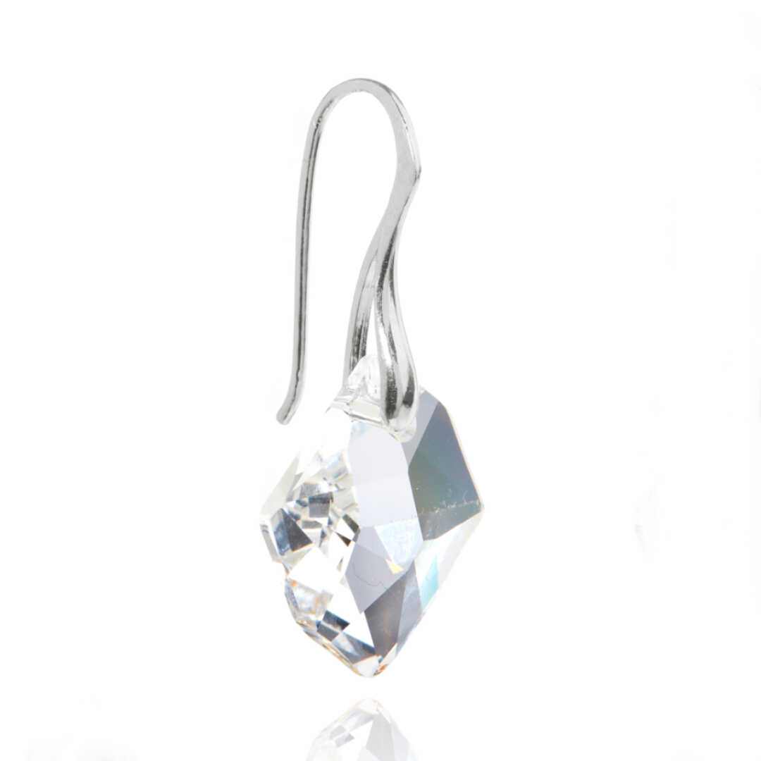 Arctic ørering Crystal Sølv