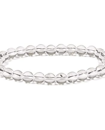 Armbånd Bjergkrystal 6mm