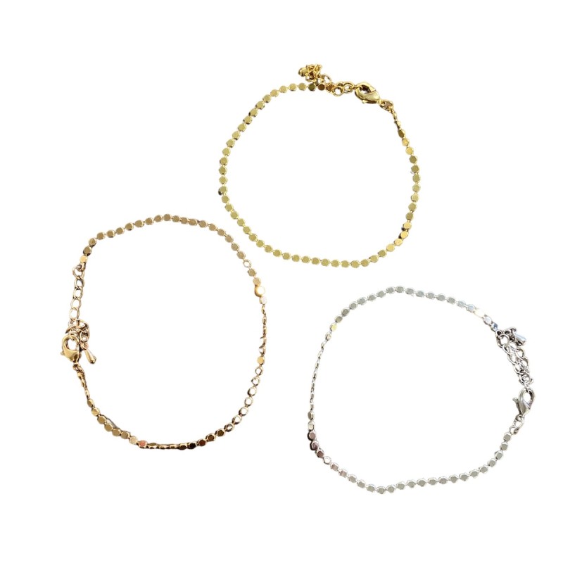 Armbånd Friihof Siig Dots Guld Sølv Kobberbelagt