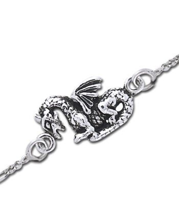 Armbånd Med Lykke Drage 17cm
