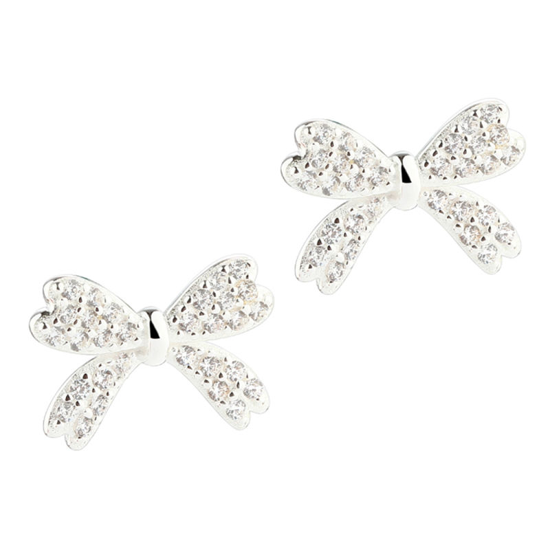 Big Darling Bow Silver