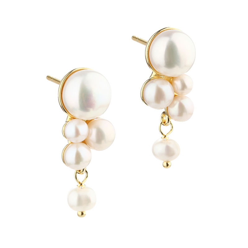 Bubbels Earring Golden