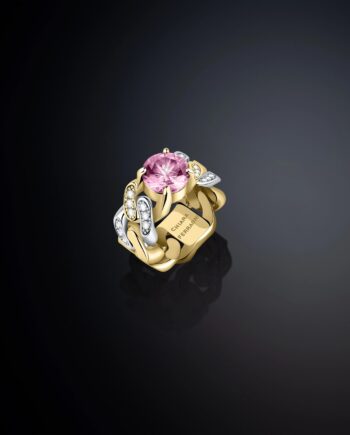 Chiara Ferragni Bossy Chain Ring Guld Str