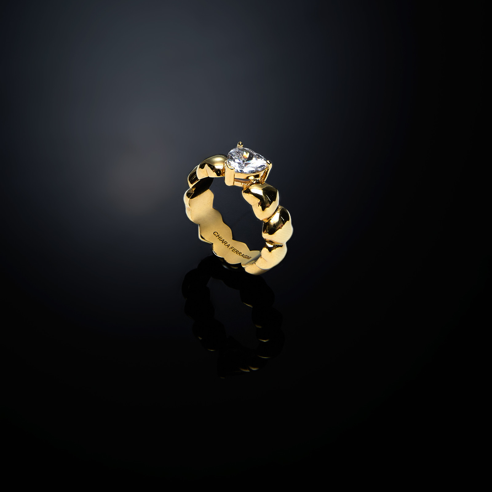 Chiara Ferragni Cuoricino Ring Str