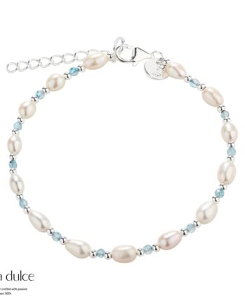 Coast Blue Bracelet  Silver