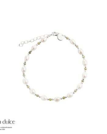 Coast Olive Bracelet  Silver