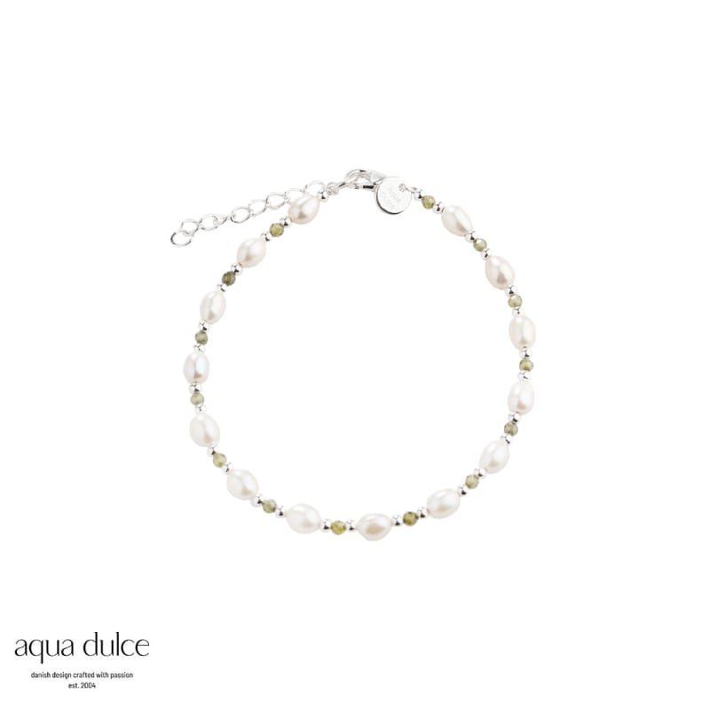 Coast Olive Bracelet Silver