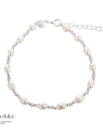 Coast Rose Bracelet  Silver