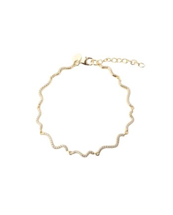 Curva Bracelet  Golden