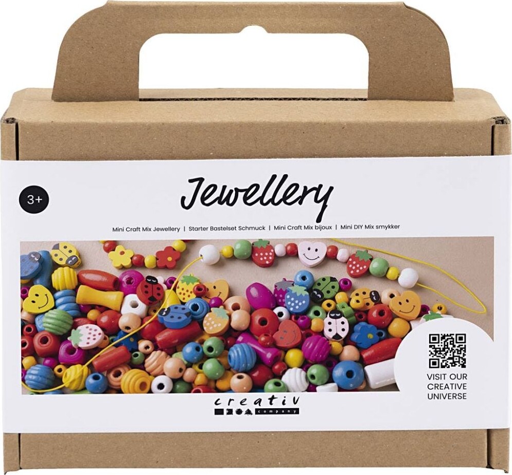 Diy Smykker Startsæt Kit Glade Farver Creativ Company