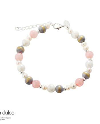 Gold Dust Bracelet  Silver