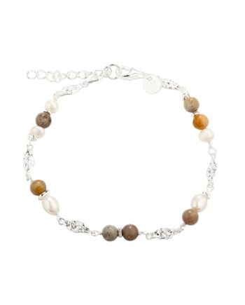 Golden Sand Bracelet  Silver