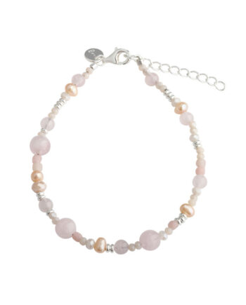 Grace Pearl Bracelet  Silver