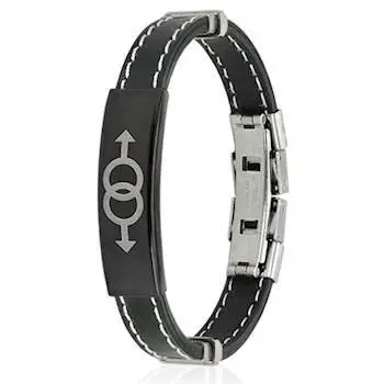 Imt Læderarmbånd Pride