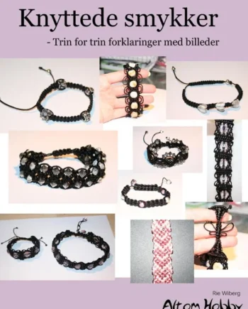 Knyttede Smykker Trin For Trin Forklaringer Med Billeder 2014  Rie Wiberg