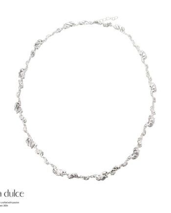 Koi Necklace  Silver