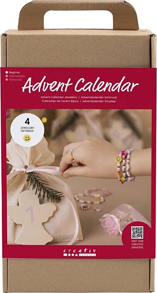 Kreativ Adventskalender Smykker Diy Gaver Creativ Company