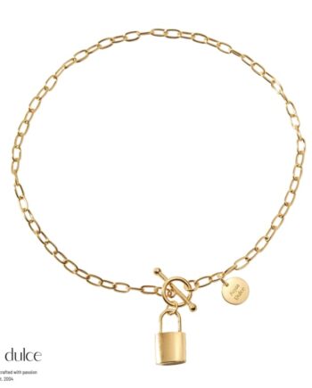 Lock Love Bracelet  Golden