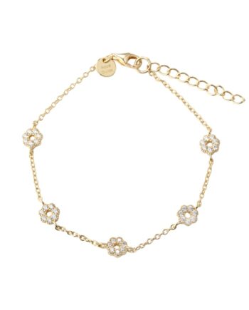 Lumi Clear Bracelet  Golden