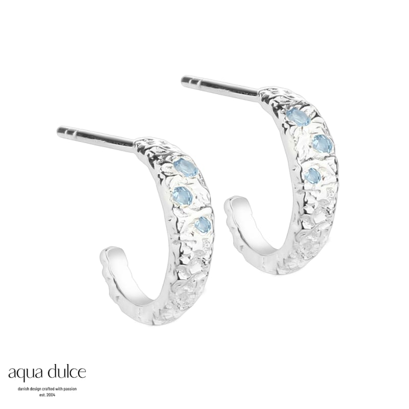Mess Hoop Blue Silver