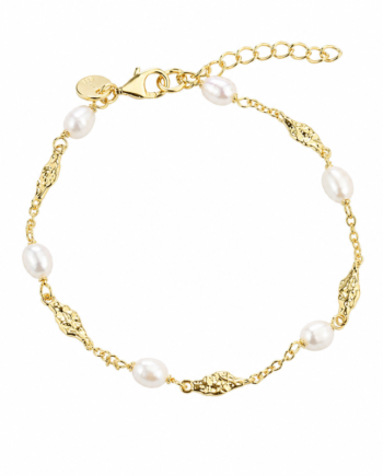 Milena Pearl Bracelet  Golden