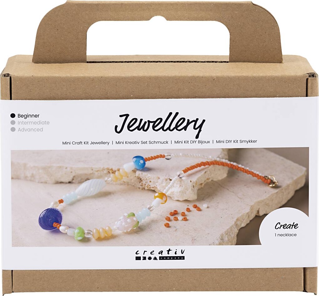 Mini Diy Kit Smykker Chunky Halskæde Colorful Creativ Company