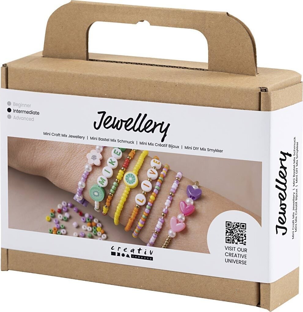 Mini Diy Mix Smykker Farverige Armbånd Creativ Company