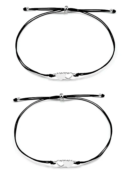 Moderne Bff Armbånd Til Med Hjerter
