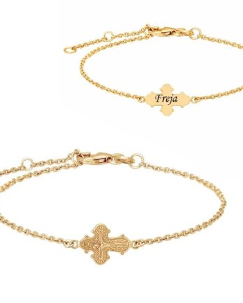 Nordahl Andersen Dagmarkors Armbånd Forgyldt