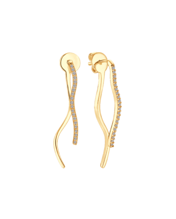ørehænger Bukket Med Zirconia