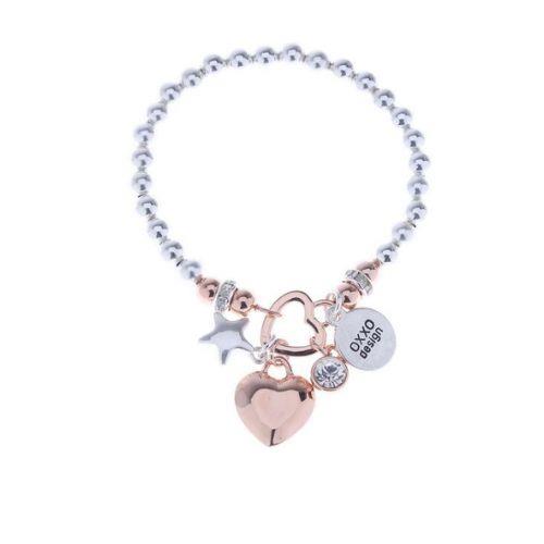 Oxxo Design Armbånd Med Stjerner Hjerter