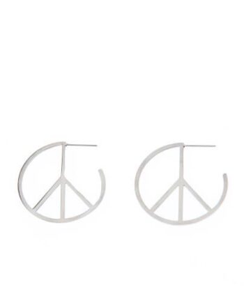 Oxxo Design Runde øreringe Peace