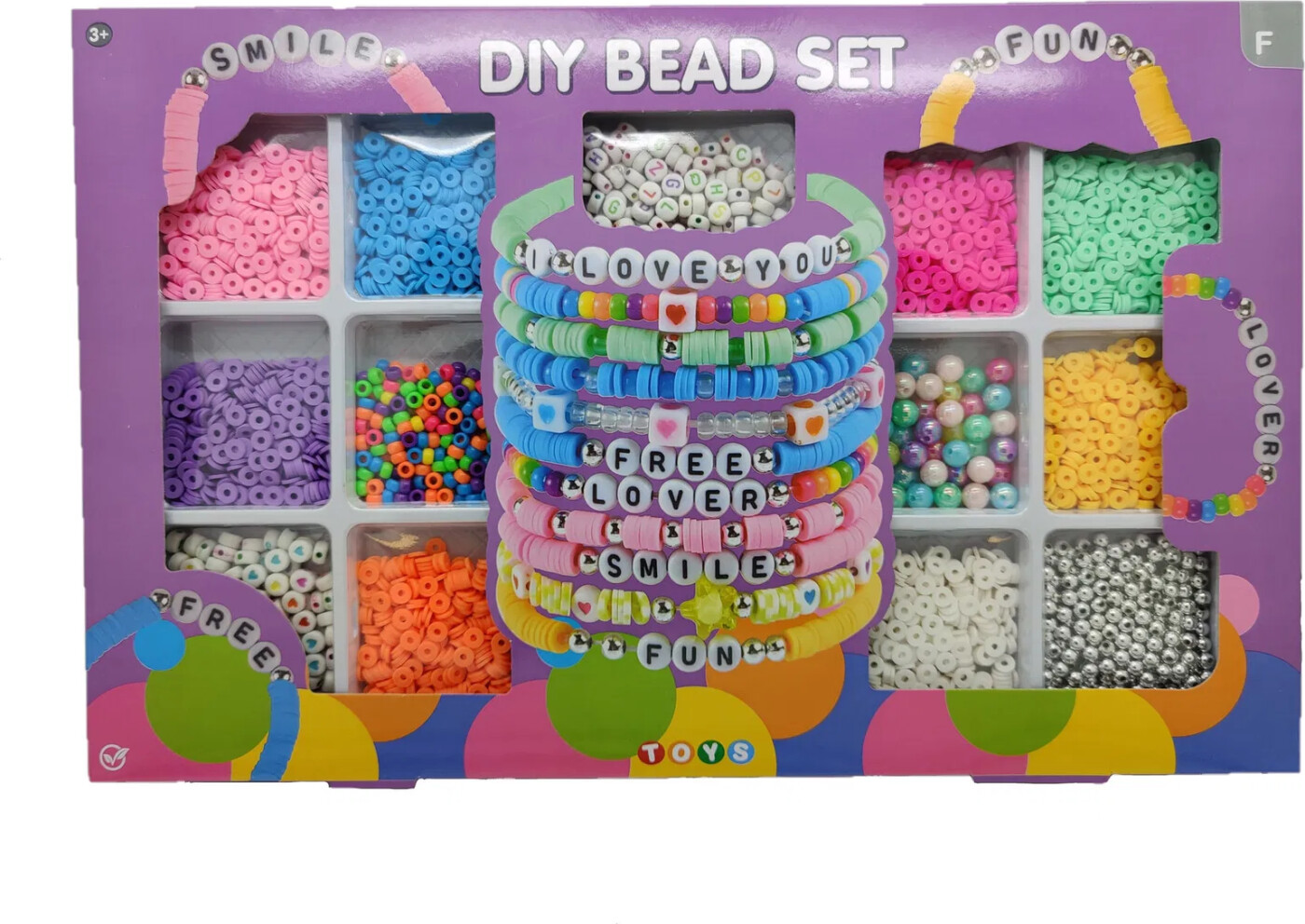 Perler Til Smykker Sæt Til Børn Diy Bead Set Toys