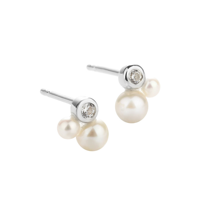 Pretty Pearl Petit Silver