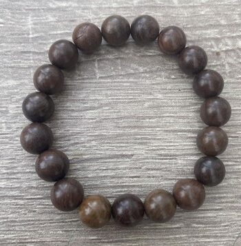 Produktbeskrivelse: Armbånd Træ Mørk Chokolade