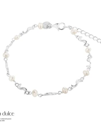 Rhumba Pearl Bracelet  Silver
