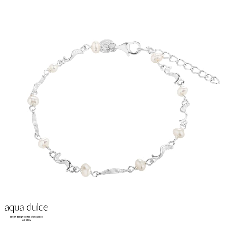 Rhumba Pearl Bracelet Silver