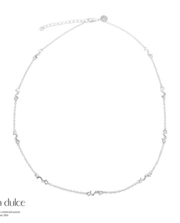 Rhumba Simple Necklace  Silver