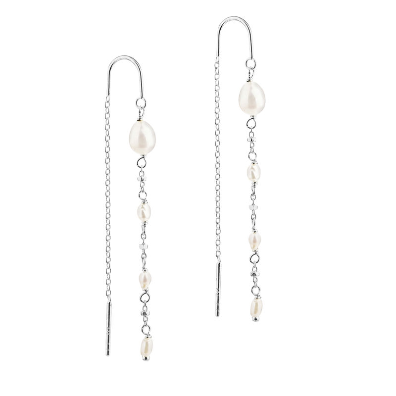 Rice Dot Earthread Silver