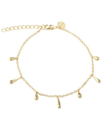 Shiny Drop Bracelet  Golden