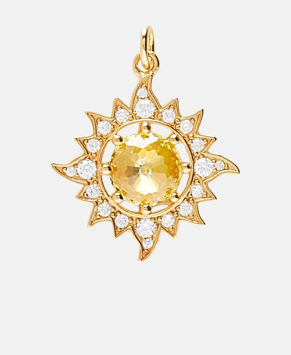 Thomas Sabo Charm Diamond Sun Smykke Vedhæng