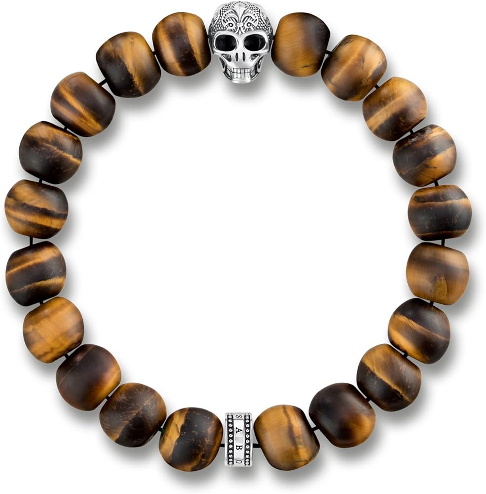 Thomas Sabo Silver Wood Dame Armbånd