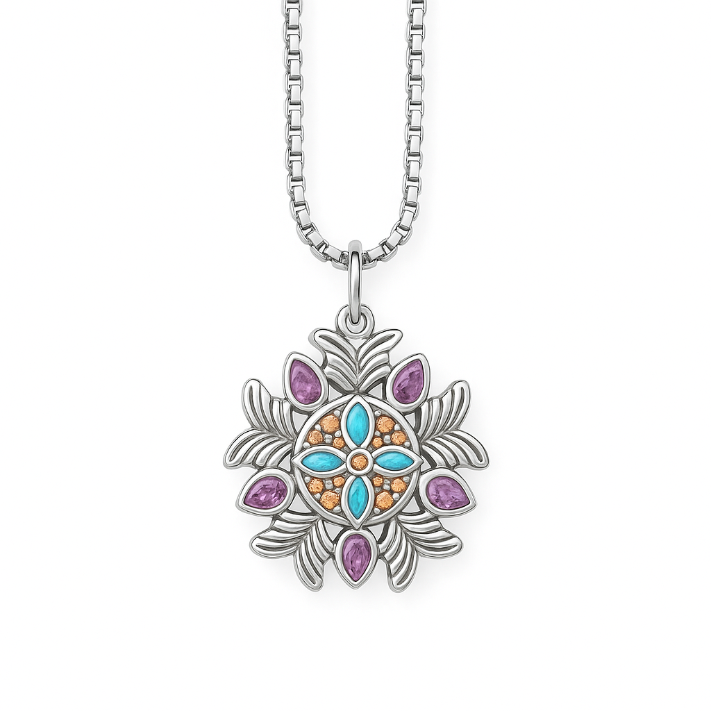Thomas Sabo Sølv Halskæde Flower