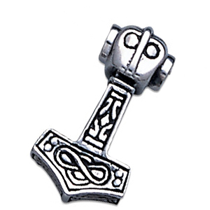 Thors Hammer Smykke Vedhæng 23mm Kæde