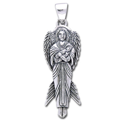 Vedhæng Engel Angel New Hope 47mm Kæde