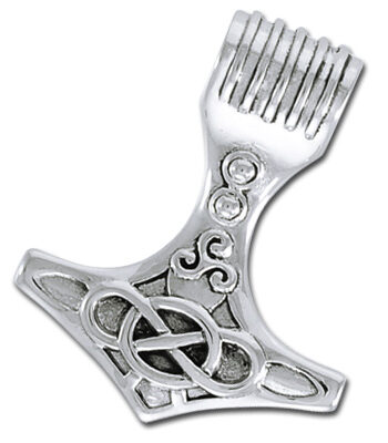 Vedhæng Thors Hammer 32mm Kæde