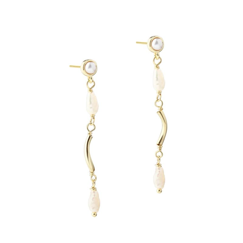 Alura Earstud  Golden