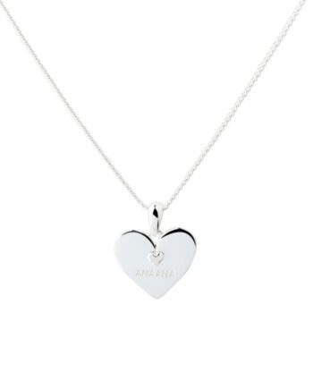 Anaana Necklace  Silver