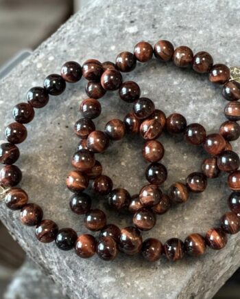 Armbånd Friihof  Siig Brune Perler